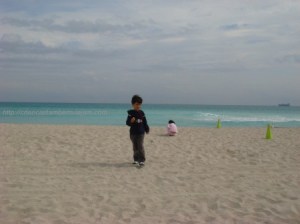 Numa praia por aí...