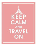 keep calm travel on