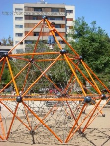 Descobrindo um playground em Santiago do Chile