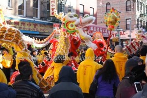 Ano Novo Chinês em China Town